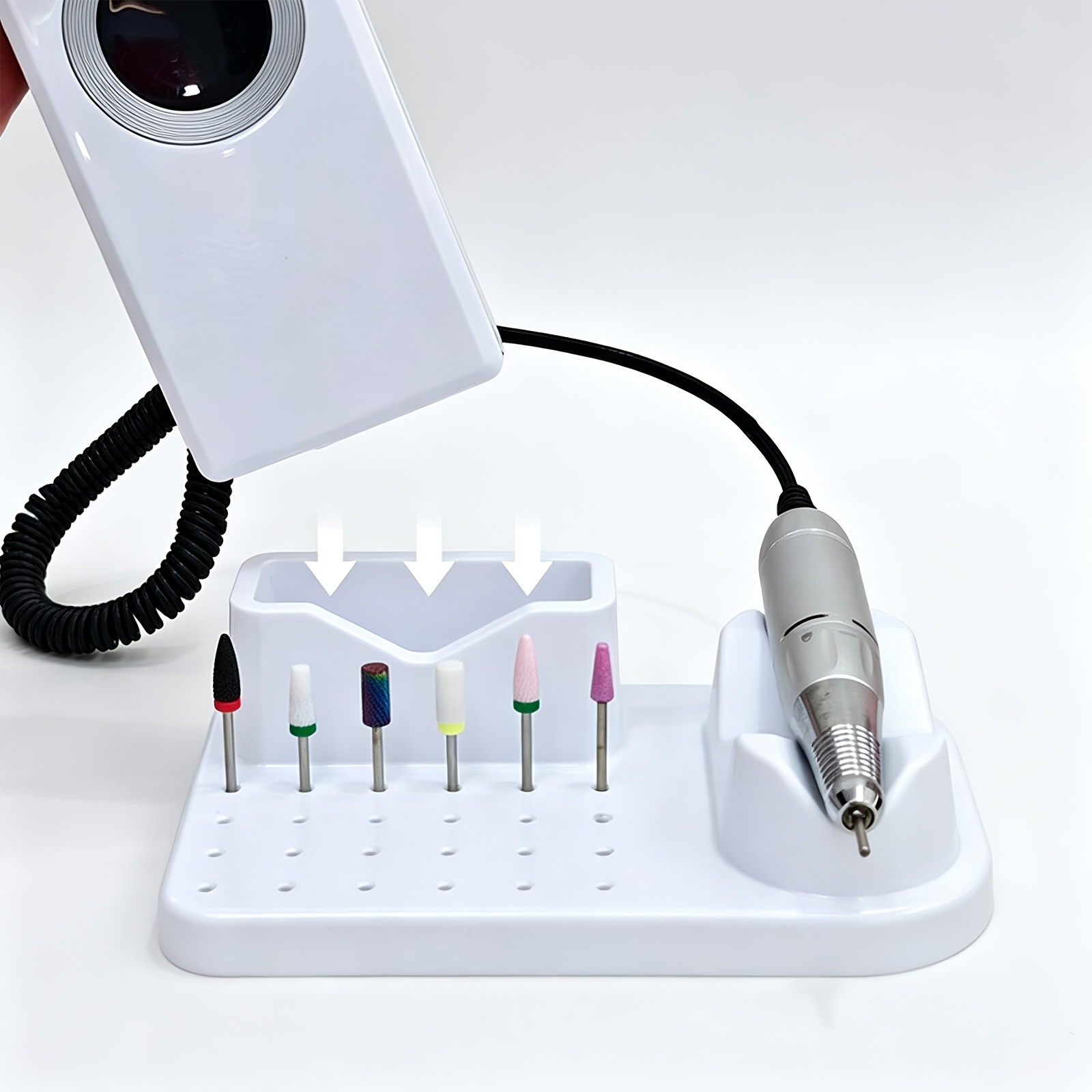 Nail Drill Machine - Houder en organizer voor nagelfreesbits, met