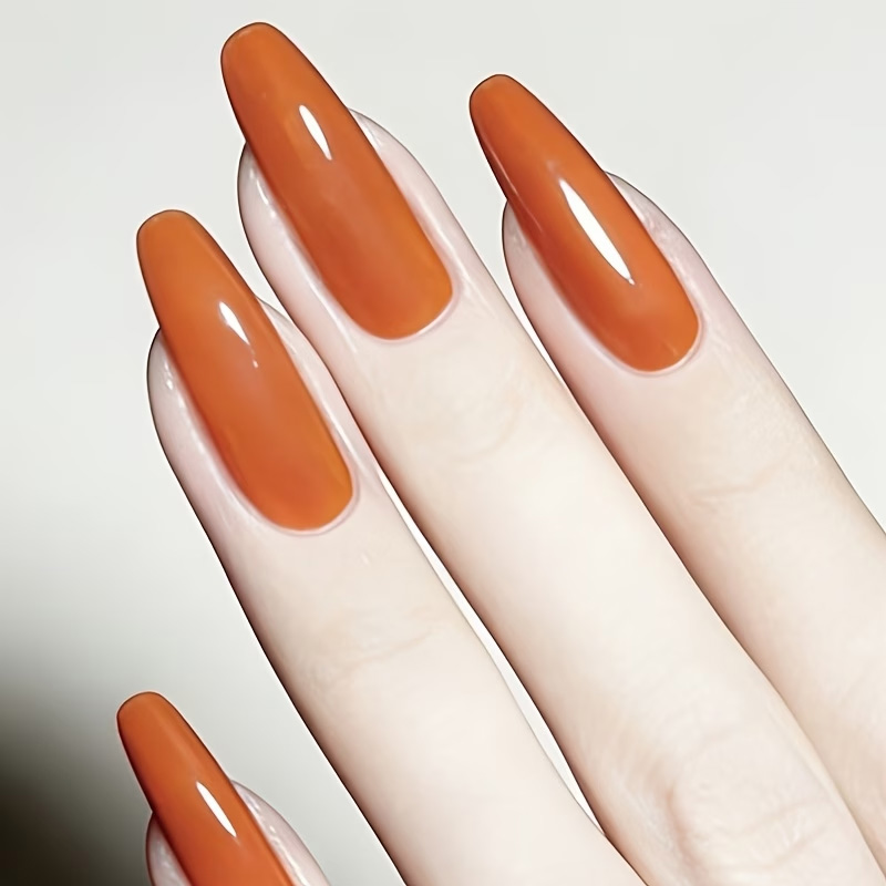 Caramel Orange nagelversterken - Nail Art Orange recensie en prijs