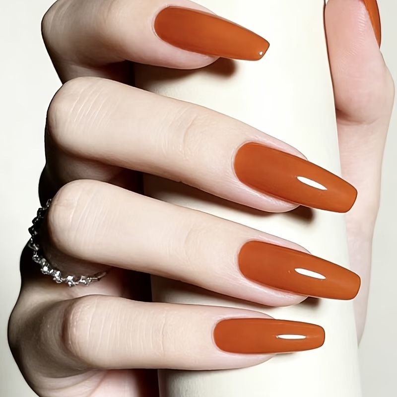 Caramel Orange nagelversterken - Nail Art Orange recensie en prijs