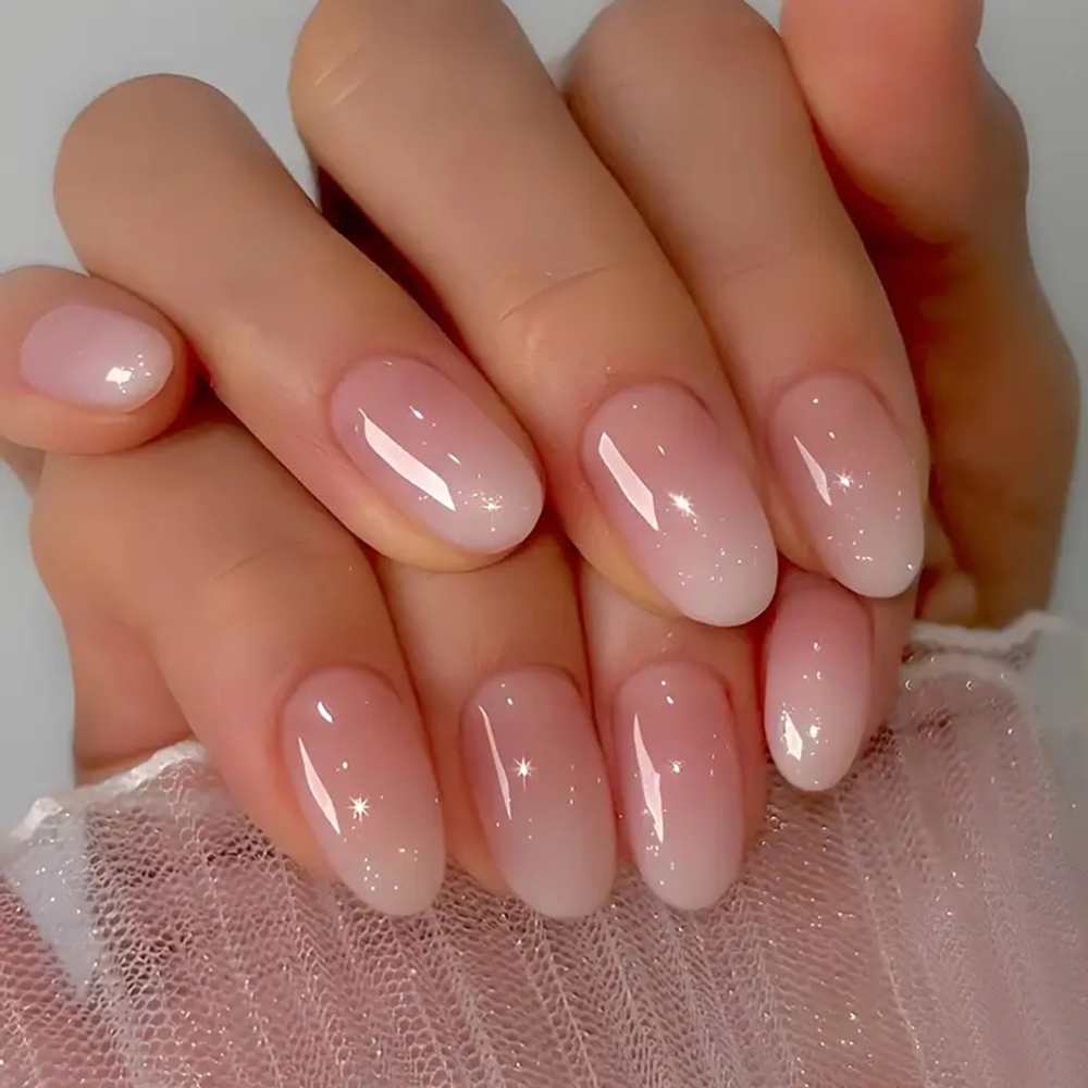ARTAUG 24PCS Medium Amandel Fl - Nail Art Pink recensie en prijs
