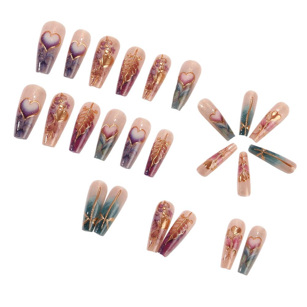 24 stks/set 3D nepnagels voor  - Nail Art Orange recensie en prijs