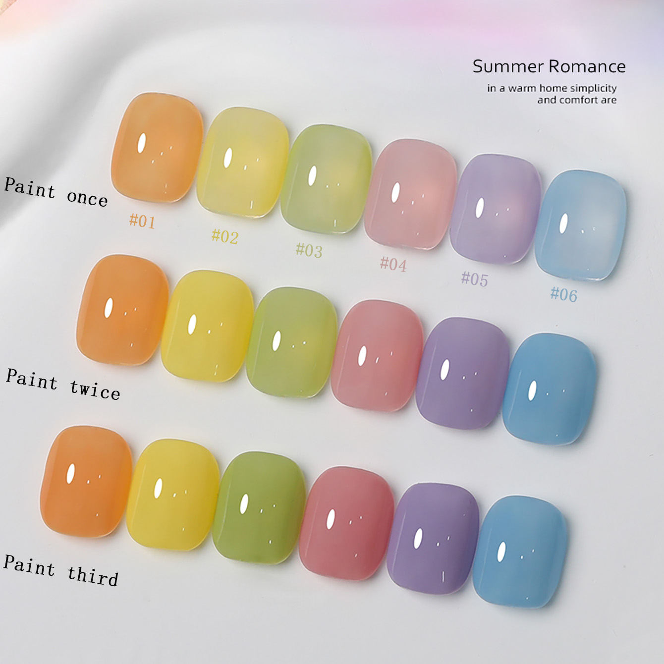1-6 stuks PSK Nieuwe Macaron C - Nail Art Orange recensie en prijs